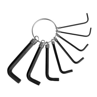 Набор ключей шестигранных на кольце LOM, 1.5 - 6 мм, 8 шт. 2354385