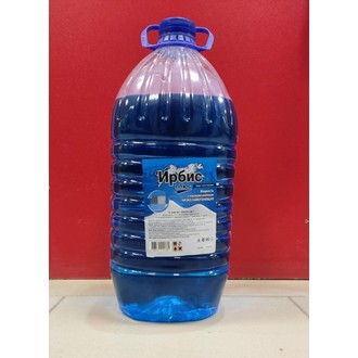 Стеклоомывающая жидкость зимняя ИРБИС плюс (ДО -15 С) 4 литра