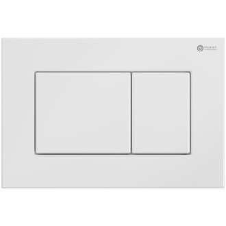 Кнопка управления инсталляции POINT Ника квадратные кнопки (белый) PN44081W
