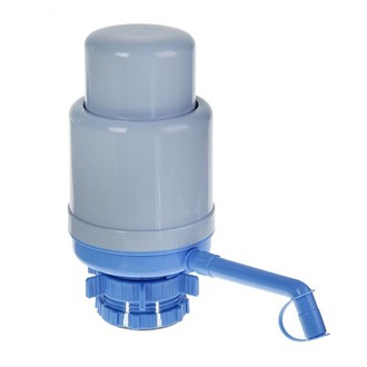 Помпа для воды LESOTO Standart механическая, под бутыль 11-19л, голубая 1318000
