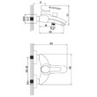 Смеситель для ванны Lemark Atlantiss LM3202C