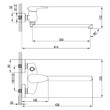 Смеситель для ванны Lemark Status LM4417C