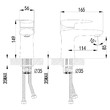 Смеситель для умывальника Lemark Status LM4406C