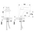 Смеситель для умывальника Lemark Unit LM4546C